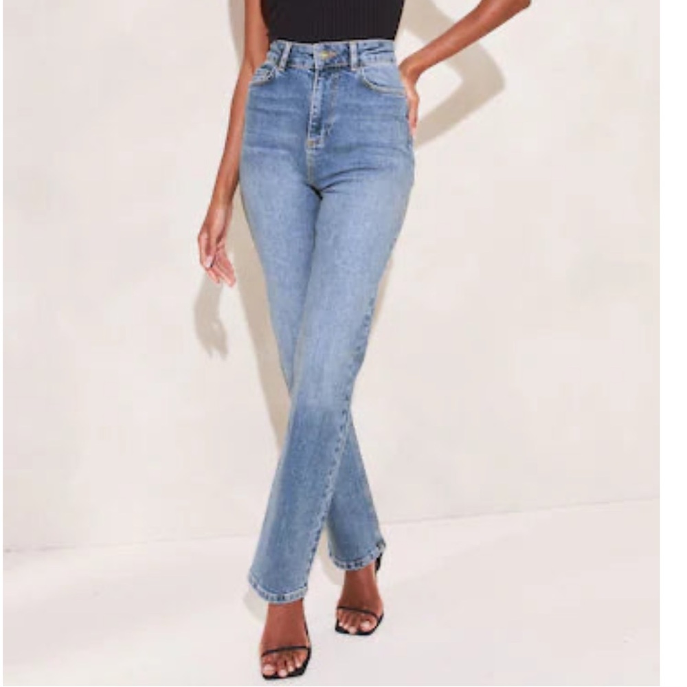 NWOT Lipsy London Highrise, straight denim size 12